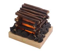 Luce notturna di fuoco da campo - falso focolare | Lampada di fuoco finto fuoco 3 modalità regolabili | Decorazioni per il festival di Natale di Halloween | Lampada in legno finto LED 3D per