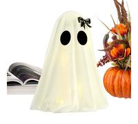 Luce notturna fantasma - Lanterna fantasma luminosa, lampada LED spaventosa a batterie per feste di Halloween e decorazioni per la casa