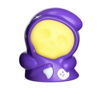 Luce notturna fantasma | Luce a LED fantasma Halloween 3 colori | Decorazione interattiva con ruote ribaltabili per ufficio camera da comodino parete bagno corridoio casa