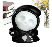 Luce notturna fantasma | Luce notturna a LED ricaricabile | Decorazione interattiva con ruote a rotazione per ufficio, camera da, comodino da parete bagno corridoio casa