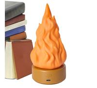 Luce Notturna Fiamma Tremolante, Luci LED Fiamma Tremolante Illuminazione Ambiente, 3 Modalità Illuminazione Ambiente Halloween Interno Esterno Giardino Natale Casa Camera