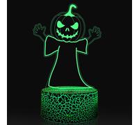 Luce notturna illusoria Halloween Town Pumpkin King, Creative Light