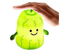 Luce notturna, lampada in silicone, luce da comodino per bambini, dimmerabile touch control 14,1 x 9,6 x 13,4 cm, luce morbida e sicura, forma di zucca amara, viaggi, camera da letto e uso per feste