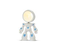 LUCE NOTTURNA LED DUDUU Puppy Superhero Bianco - Mini Lampada LED - Gadget Regalo