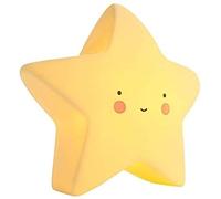 Luce Notturna LED, luce notturna a forma di stella della luna del sole della nuvola Lampada per l'alimentazione del bambino Luce notturna decorativa del fumetto (Stelle)