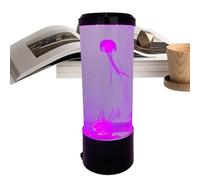 Luce notturna medusa - Serbatoio con telecomando, illuminazione morbida, display oceen simulato | multicolore galleggiante visivo, scrivania appartamento scena acquatica per asilo lounge angolo
