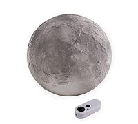 Luce notturna Moon In My Room, Uncle Milton, Basic Fun, 18025, luce notturna per bambini, scorri le 12 impostazioni lunari, luce con telecomando, lampada lunare STEM per bambini