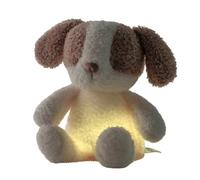 Luce notturna Nattou TEDDY cane - 25 cm - Morbido peluche luminoso - Beige