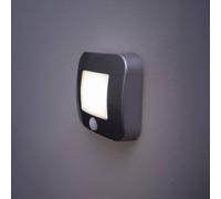 Luce notturna OSRAM NIGHTLUX HALL, argento Sensore, batteria IP54 Osram