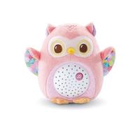 Luce notturna peluche VTech Lumi Gufo Rosa 5 colori 4 intensità