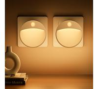 LUCE NOTTURNA PER BAMBINI 2 PEZZI CON 3 MODALITÀ DI ILLUMINAZIONE DA PRESA LAMPA