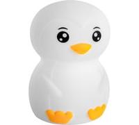 ANSMANN luce notturna per bambini, lampada per animali, pinguino in silicone, ricaricabile, dimmerabile, diversi colori