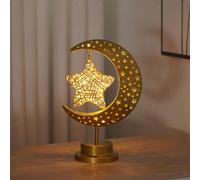 Luce notturna Ramadan Moon Star Light Eid Mubarak per il ristorante