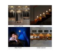 Luce notturna ricaricabile per bambini, Iceko-Kn Innovative luci a LED a disco ricaricabili tramite USB, a batteria, per molteplici applicazioni in