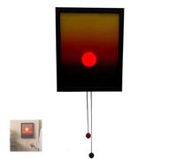 Luce notturna tirata a mano creativa del tramonto, 2026 Lampada da parete mobile da alba al tramonto, Lampada da parete mobile da alba a tramonto, Lampada da parete cinetica manuale a tiraggio