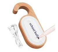 Luce notturna - Versatile Porta, Porta, Premium, Lampada Messaggio, Sensore Movimento Legno portatile, Poorknob Board memorandum L | Multipurpose Outdoor Indoor Utility Functional