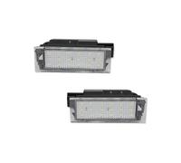 Luce Numeri Targa Per Laguna Per Master Per Megane Per Trafic Per MK3 Per Logan 2006 2007 2008 2009-2011 Numero Targa LED Lampade A Luce Bianca Licenza Luci Targa