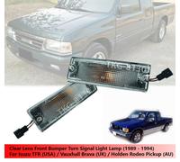 Luce paraurti anteriore trasparente uso per pickup Isuzu TFR Vauxhall Bravo H...