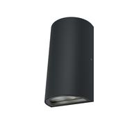 Luce Parete Esterna LED OSRAM 3000K Alluminio Antracite IP44 1 luce