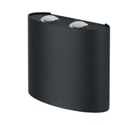 Luce Parete LED In Alluminio Up Down OSRAM 3000 K IP44 14 cm