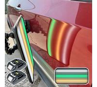 Luce PDR, Strumenti Per La Riparazione Ammaccature Senza Vernice, Luce Per Il Test Delle Strisce Della Carrozzeria Delle Automobili Con 2 Batterie+Scheda Per Linee Striscia 20×40cm/7.8×15.7in