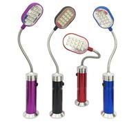 Luce per barbecue, luci per barbecue magnetiche portatili a 360 gradi, lampada a LED regolabile per grill da esterno per barbecue, grigliate, campeggio, ciclismo, manutenzione dell'auto (Nero)