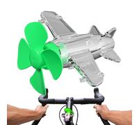 Luce per bici a LED a di a di aeroplano | Luci a LED ' a per biciclette | Avvertenza anti-collisione Impossibile impermeabili | Luce di sicurezza dello specchio manubr