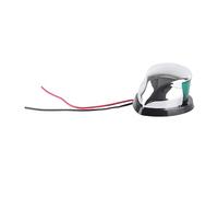 Luce Per Cancello Marino Per Barche Luce Rossa e Luce di Prua a LED Lampada a Vela con Guscio in Acciaio Inossidabile Luci di Marcia Per Barche 12V Per Ont