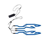 Luce Per Caschi Da Moto - PVC, Luce Per Caschi Ṕer Segnali Di Guida Notturna, Striscia Di Universali Da Una A P̀er Casco | Ďi Guida Notturne P̃er Moto, Ṕ̄ér Çaschi Ďa Bici