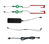 Luce per casco da moto, lampada da casco, striscia LED con 3 modalità, accessori per adulti, uomini, moto, biciclette in condizioni di buio