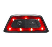 Luce per casco Plug-In LED i-vo nero