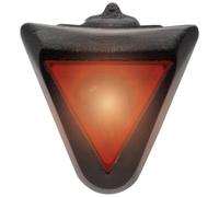 uvex plug-in LED XB039 luce, adatto ai modelli uvex i-vo, uvex air wing e finale junior, luce fissa e lampeggiante, black-red, one size
