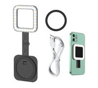 Luce Per Cellulare | Accessorio Luminoso Per Fotocamera | Ricaricabile Dimmerabile Quadrato Fino a 9000K Per Fotografia Mobile Video Vlogs
