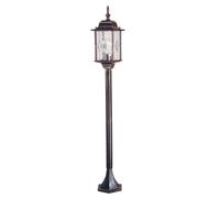 Luce per Esterni Candelabri Piantana Giardino H 123,5 CM Lanterna Nero [EEK: Non valutato]