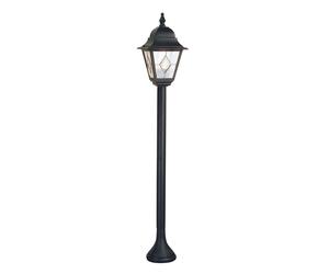 Luce per Esterni Candelabri Piantana Lampade da Giardino H 109 CM Lanterna Nero [EEK: Non valutato]