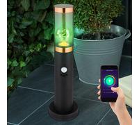 Luce per Esterni da Parete Piantana Smart RGB LED Sensore di Movimento Rauch
