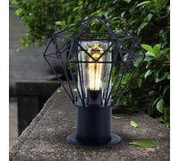 Luce per Esterni da Pavimento Lampada Giardino Griglia Industria Stile Patio [EEK: Non valutato]