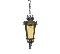Luce per Esterni Kettenlaterne Sospensione 1 Fiamma H 50 CM Bronzo Classico [EEK: Non valutato]