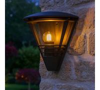 Luce per Esterni Lampada da Parete Giardino Porta Antracite Retrò LED Filamento [EEK: E]