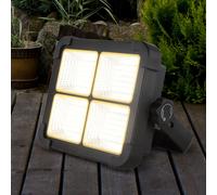 Luce per Esterni Lampada Solare Faretto Batteria Fanale Impermeabile LED
