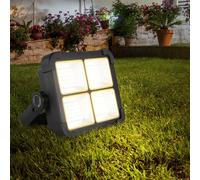 Luce per Esterni Lampada Solare Faretto Batteria Fanale Impermeabile LED
