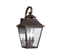 Elstead Lighting Lanterna da parete per esterno Galena Sable IP44