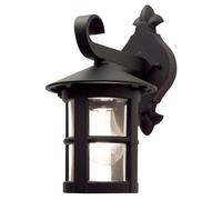 Luce per Esterni Nero Alluminio Vetro Rustico Decorativo Parete Casa Balcone Hof