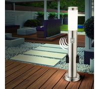 Luce per Esterni Prese Distributore Energia Movimento Acciaio Inox Base Lampada