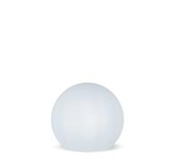 Luce per Esterni Sferica Cavo Spina IP65 Incl. E27 LED 2700 K Ø 30 CM Bianco [EEK: F]