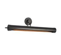 Luce Per Foto Lucan Lucan Lampada Parete E27 813 mm 2 Luci Acciaio Bronzo Antik