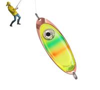 Luce per gli occhi del pesce, esche per la a LED | Luce esca a goccia profonda - Flamante impermeabile a forma di occhio Attraente bagliore per la barca AVVENTURE DI KAYAKING ACQUA SALTA DI AWACHE SAG