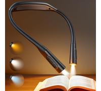 Luce per Lettura Libri a Letto Luce da Collo Ricaricabile con 100h Autonomia 5