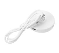 Luce per Microscopio LED Regolabile con Cavo USB Bianco | Fonte Luminosa Inferiore, Installazione Semplice, Plastica Bianca, per Studio ed Esame di Sezioni Patologiche
