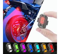 Luce per moto Drone Luce stroboscopica 7 colori Mini USB LED Anti-collisione per bici Aereo Volo notturno Lampeggiante Segnale di avvertimento
